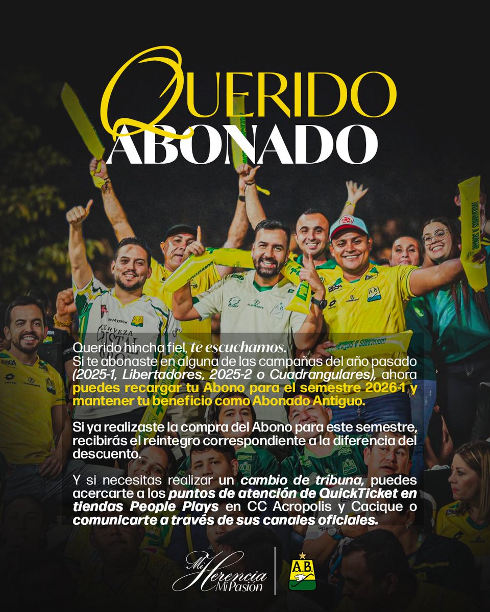 ¡𝐓𝐞 𝐞𝐬𝐜𝐮𝐜𝐡𝐚𝐦𝐨𝐬, 𝐡𝐢𝐧𝐜𝐡𝐚 𝐋𝐞𝐨𝐩𝐚𝐫𝐝𝐨!❤️‍🔥

📍Puntos de atención Tiendas People Plays CC Cacique - Acrópolis
📲Atención 𝐐𝐔𝐈𝐂𝐊𝐓𝐈𝐂𝐊𝐄𝐓: 3243000000

#MiHerenciaMiPasión🫀