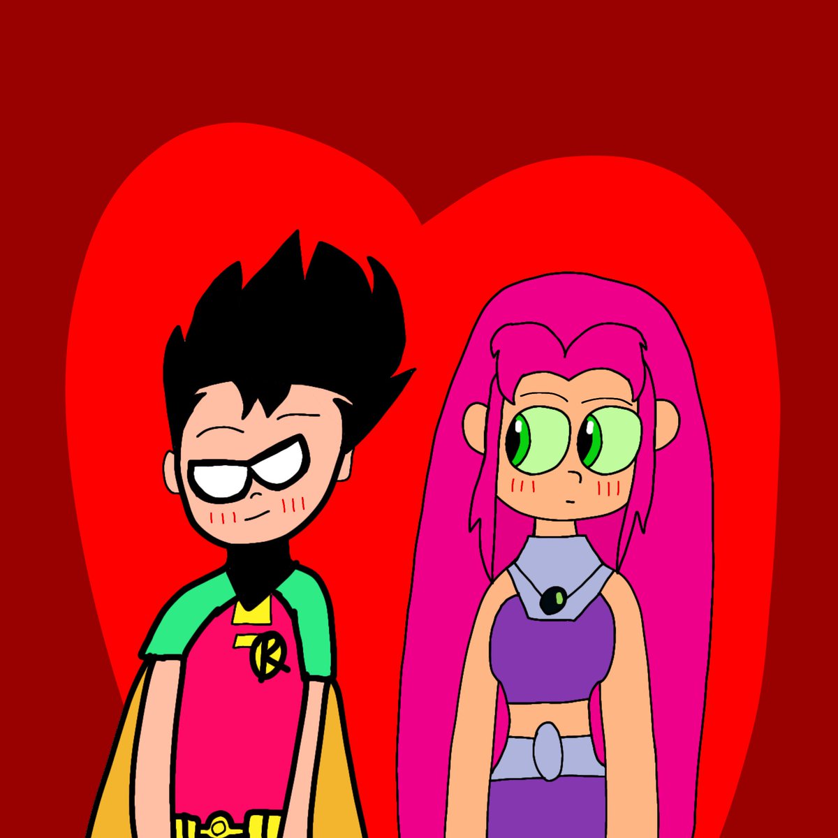 Yurothecooler's tweet photo. The Moon always needs his Sun <3
#robstar #teentitansgo #fanart
#ship https://t.co/SeRHOGU1LX