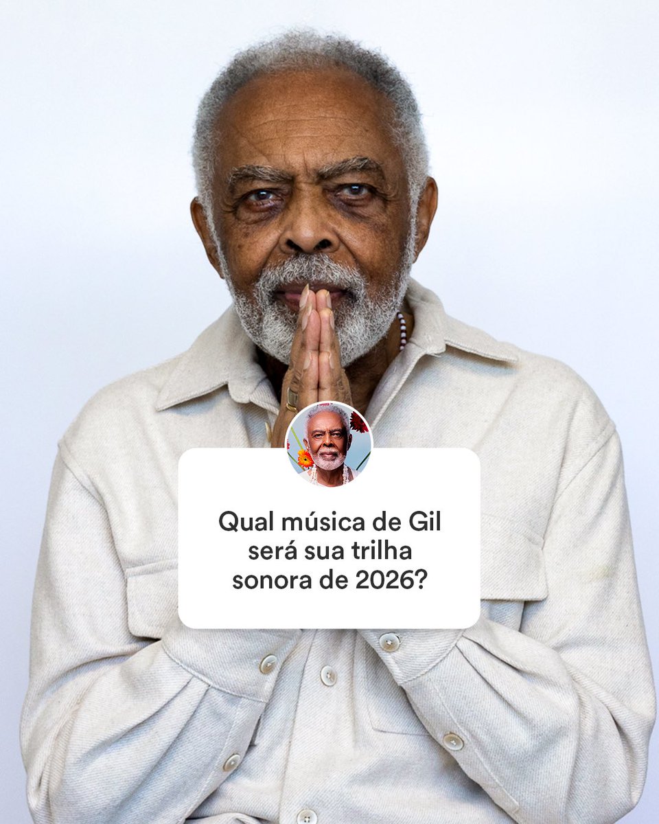 Gilberto Gil tweet media