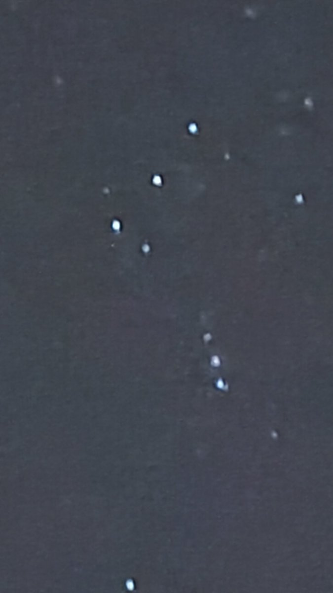 Gallelhoff's tweet image. Nebulosa de #Orión desde el teléfono