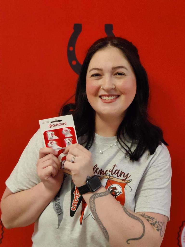 Tatum Bailey is our Employee of the Month! She has been an incredible support to students, setting a positive tone each morning through her encouragement and consistency.

Thank you to Andrew Johnson Bank for supporting our Employee of the Month program!