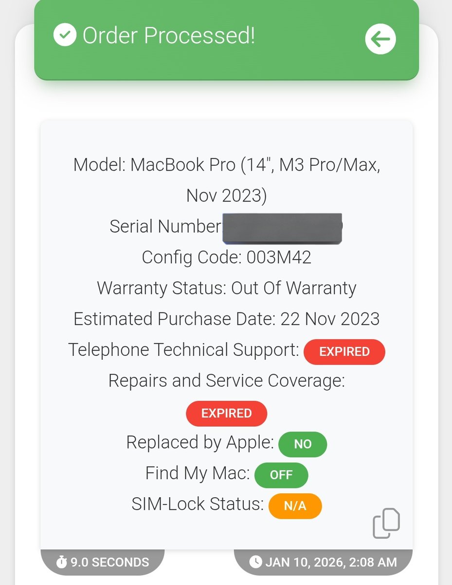 LOST PREMIUM DONE 📴

PRODUCT SOLD BY 
AMAZON ITALY 

WORLDWIDE SUPPORTED CLEAN &amp; LOST IMEI ✔️✔️

SUCCESS RATIO 95%

SUBMISSION ON

✔️✔️WELCOME SINGLE AND BULK ORDER ✔️✔️

⚡️⚡️ SEND YOUR ORDER AND GET GOOD RESULTS WITH FAST DELIVERY TIME ⚡️⚡️
