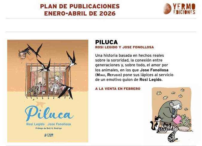 Después de mucho trabajo,el próximo mes sale a la venta #Piluca (<a href="/yermoediciones/">Yermo Ediciones</a>).Deja de gastar en las rebajas porque puede que aún no lo sepas pero necesitas leerte Piluca. Es una historia real donde conté con dos personas a las que quiero mucho:<a href="/JoseFonollosa/">Jose Fonollosa</a> y <a href="/btcpd/">Boti García Rodrigo</a>.