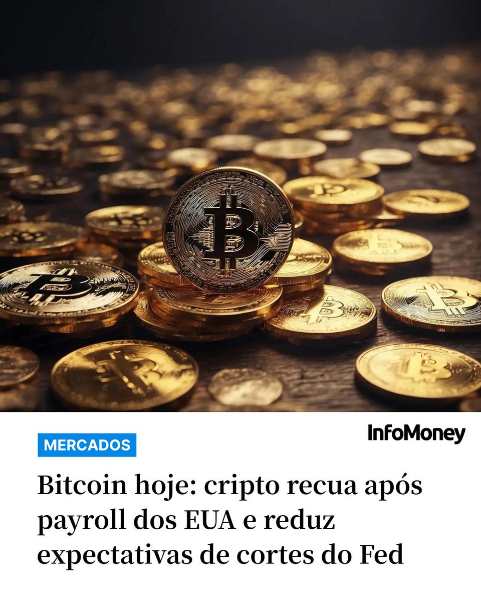 CRIPTOATIVOS Relatório de empregos dos Estados Unidos em dezembro frustra  mercado, diminuindo chances de redução das taxas de juros e impactando a  demanda por criptomoedas. Por volta das 17 horas (em Brasília),