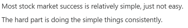 This golden nugget of information I pulled from someone on Substack with a squirrel as their profile pic. Yeah, stock investing is easy-what could possibly go wrong? 🤣😂
