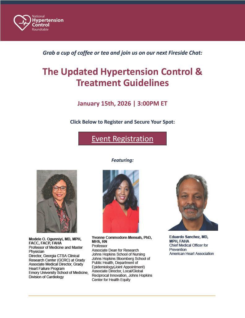 Association of Black Cardiologists tweet media