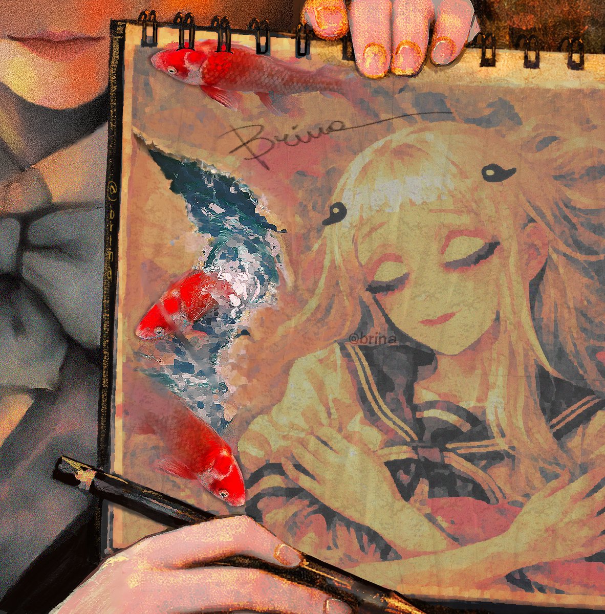 ShinSan20109's tweet image. Experimenting/art study
-
#tbhk #jshk #yashironene #meishijima #illustration