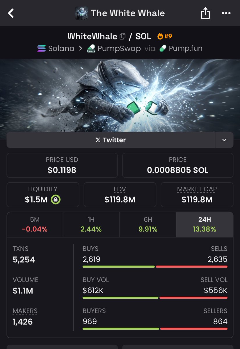 saracrypto_eth's tweet image. A few months ago, I called $WHITEWHALE at $90k

It did over 1330x in less than a month, and those who had notifications on became millionaires 🔔

Today, I’ve found another early gem and will share the CA with those who like, RT, and comment 'done'.

Must follow and open DMs.