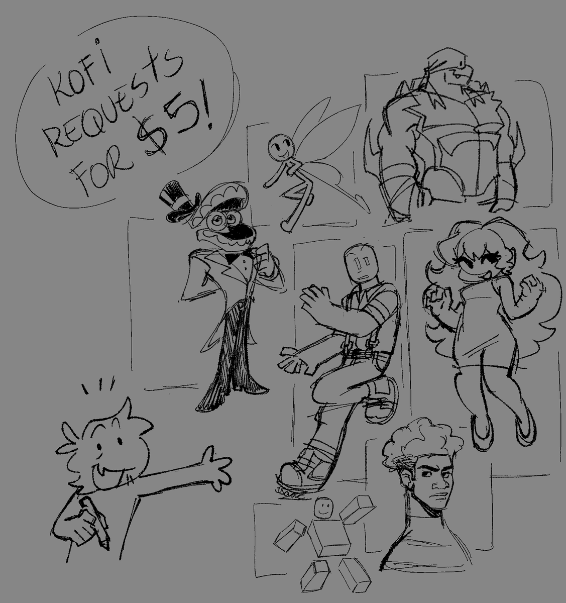 zachary_isaacz's tweet image. KOFI REQUESTS ARE OPEN!!
! READ THESE BEFORE REQUESTING ANYTHING ! 
(kofi in tweet below)
(1/2)