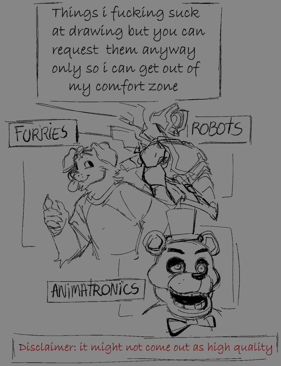 zachary_isaacz's tweet image. KOFI REQUESTS ARE OPEN!!
! READ THESE BEFORE REQUESTING ANYTHING ! 
(kofi in tweet below)
(1/2)