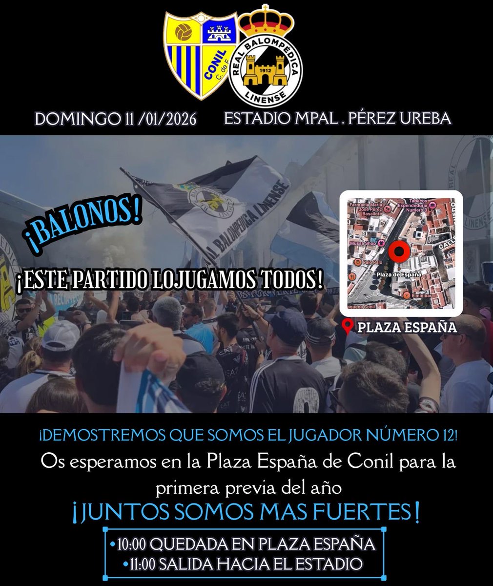 ¡EL DOMINGO TODOS A CONIL!