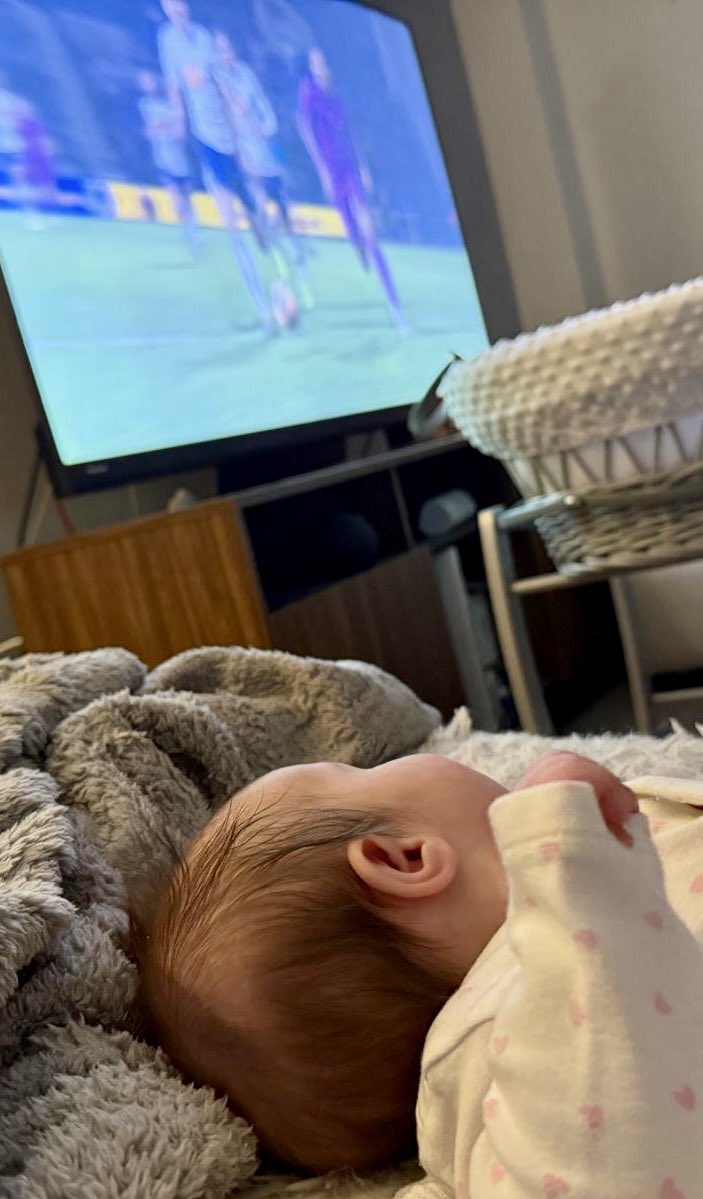 I don’t wanna say she’s a good luck charm but….#wafc
