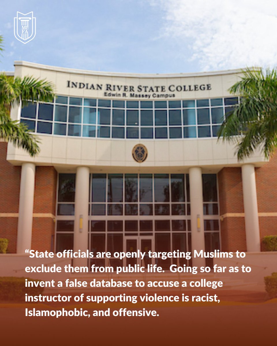 MLFA's tweet image. What began as a routine inquiry about teaching assignments turned into a discriminatory and unlawful ordeal. ​

mlfa.org/mlfa-and-sharp…