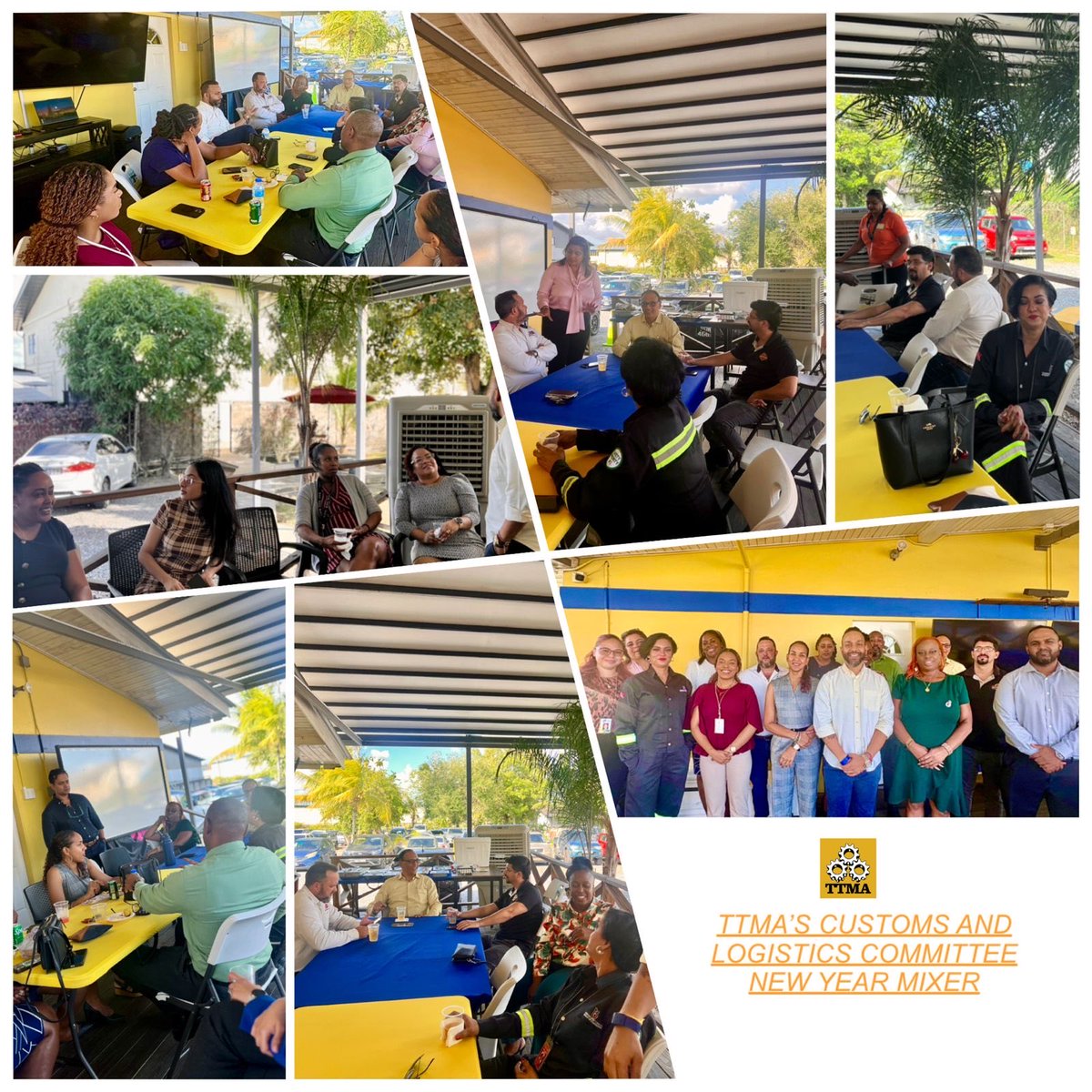 TTMA’s Customs &amp; Logistics Committee mixer hosted by its Chairperson, Mr. Rudy Rampersad of Ramps Logistics Limited, to set the tone for the year ahead. The session included members &amp; external stakeholders, with the goal of improving trade facilitation in T&amp;T.