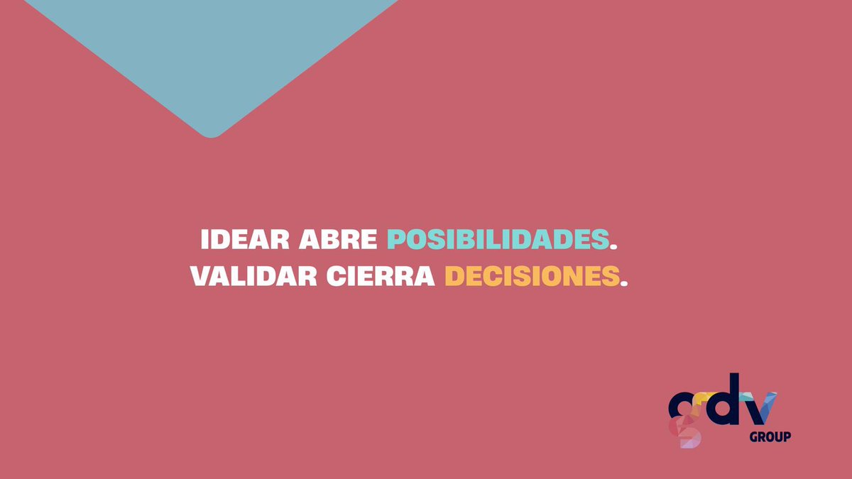 GDVgroup_MX's tweet photo. Sin validación, todo lanzamiento es una apuesta.
Únete a la conversación
#Innovation #DecisionMaking #GDVGroup https://t.co/Ljk9WftuXr