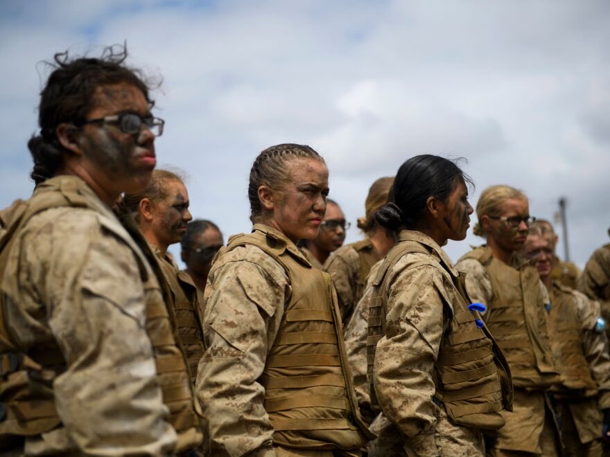 AFpost's tweet image. The Pentagon is launching a six-month review into the “effectiveness” of women in ground combat jobs that could result in the removal of women from combat roles.

Follow: @AFpost