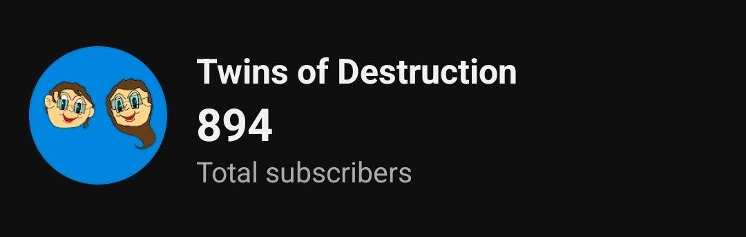 TwinsofBoom's tweet image. Do you know that we have a youtube channel? We are only 6 subscribers away from 900!

Please check out youtube.com/twinsofdestruc… to subscribe and see more of our artwork, costumes and short films!

#youtuber #smallyoutuber #larp #indiefilmmaker #cosplay #TwinsOfDestruction