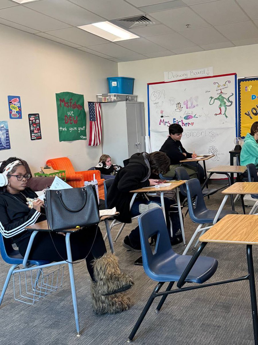 Geometry students using the Triangle Sum Theorem and Exterior Angle Theorem to find missing angles—proof that every angle adds up. 📐 #bchs41