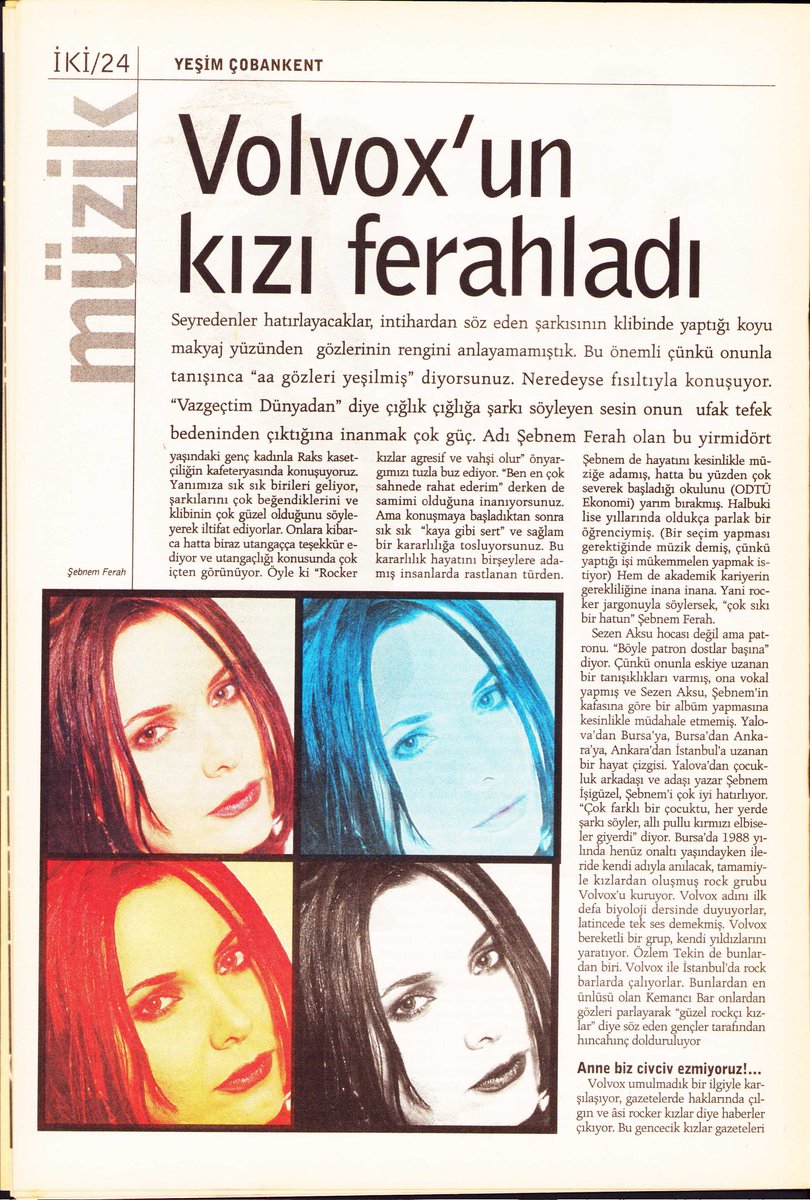 Mehmetcan198's tweet photo. #Volvox #ŞebnemFerah #PetShopBoys #NeilTennant #ChrisLowe #müzik #Ocak #1997yılı @Yasemin70619829 @tchulya80 @_Arsiv_ https://t.co/JZvp15LrXe