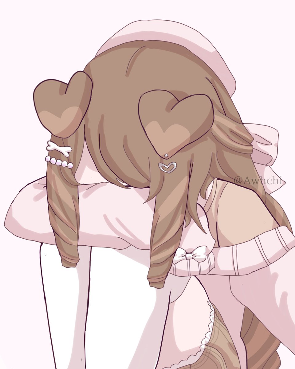 Awhchi's tweet image. Reverie might look upset, but don't worry! She's only posing for a cute photo! 
⊹ ⋆ﾟ꒰ఎ ♡ ໒꒱ ⋆ﾟ⊹

Wait-list for my newest ych is up!!!
👇Vgen below~