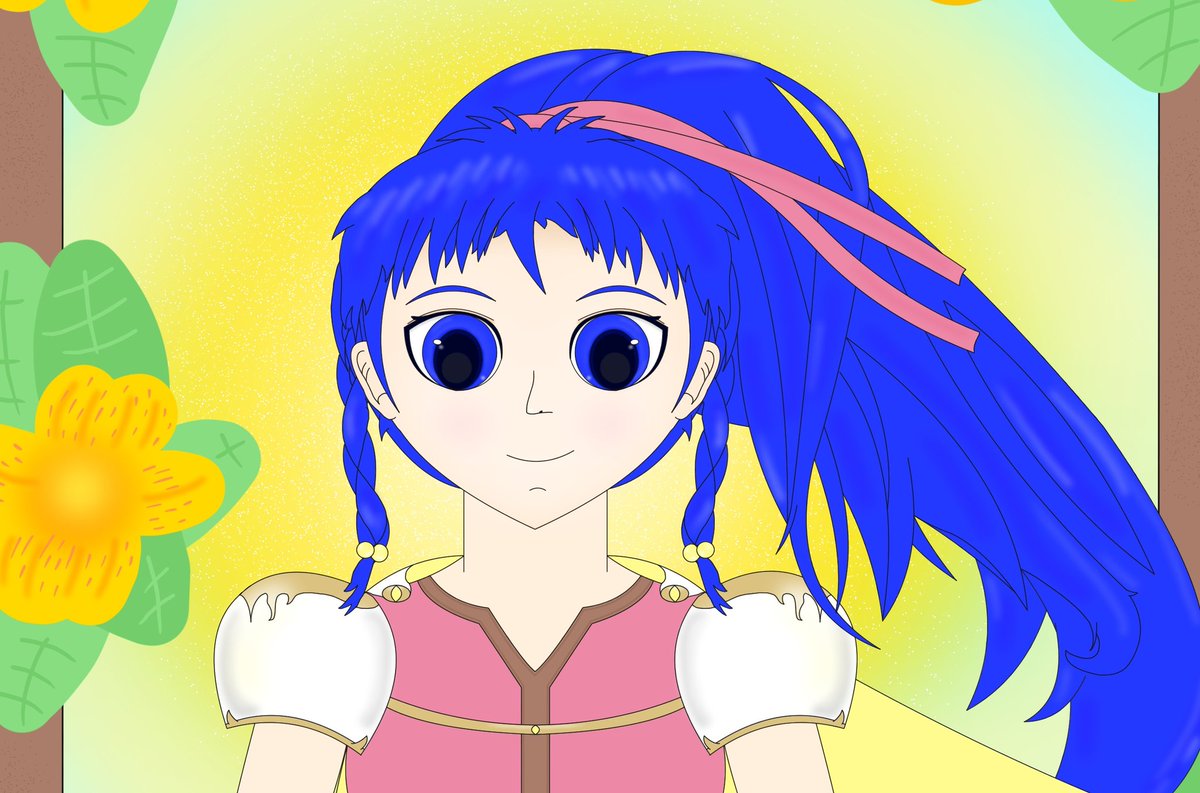 Sneak peek of my page for "Talking Bouquets," a flower-themed Fire Emblem zine coming soon by <a href="/InvincibleZine/">Invincible Zine Server</a>! I drew Tana with Alstroemerias, symbolizing devotion and support.

I didn't have much time to draw this one, but I hope it's still good and that everyone enjoys it. 💛