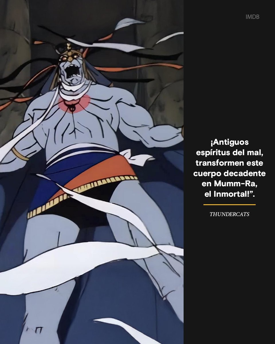 #HoyEnLaHistoria En 1985, se estrenaba ThunderCats, serie animada que marcó a una generación de espectadores.