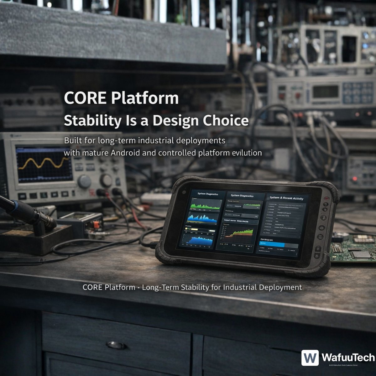 WafuuTech's tweet photo. Stability is a design decision in long-term industrial deployments.
Mature Android. Predictable lifecycle. Built to last.
#IndustrialAndroid #SystemIntegrators #PlatformUpdates https://t.co/w57wp48Sxp