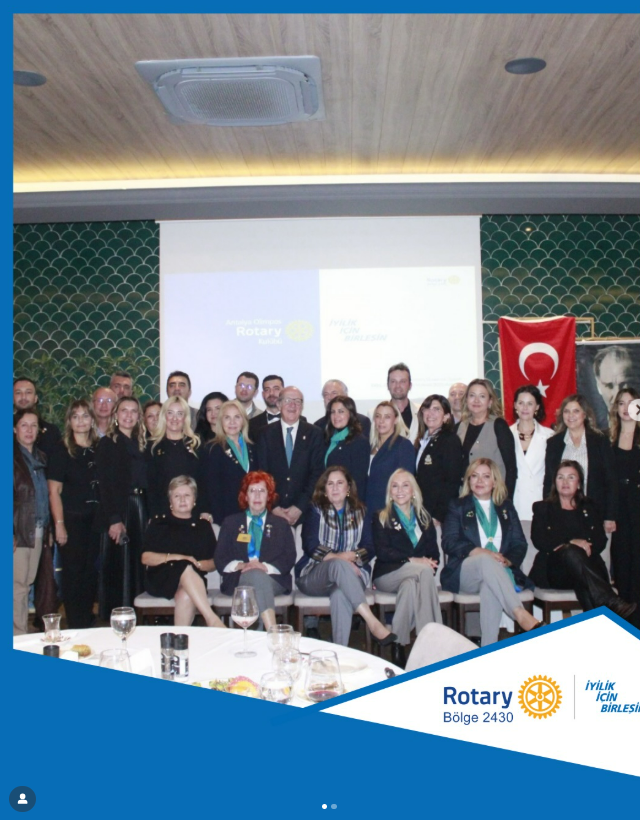 OlimposRotary's tweet photo. Antalya Olimpos RK, Guvernör Ziyaretini gerçekleştirdi.Bu kapsamda; Yenidoğan Ünitesi, YÖRSİAD  ziyareti,GİKA imza töreni ve EVKA Projesi ziyaretleri yapıldı. Yeni Üye Alım Töreni ve Rotary Vakfı’nı destekleyen 11 üyeye Paul Harris Dostluğu rozetleri takdim edildi. https://t.co/8SmGO28Keh