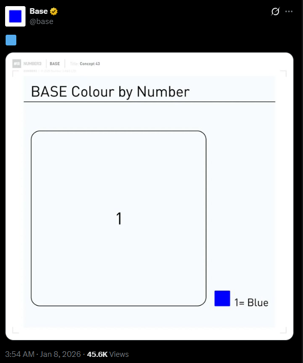 Mada2301's tweet image. 🟦

1 Base - 1 base can change your life  
Not only about the token, it’s the opportunity to change everything. Now’s the time to act before its catches on.  #BASE #1base #NFA #DYOR