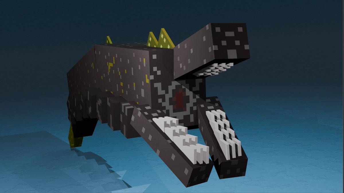 Remirex0p's tweet photo. Nom Nom…. 

#3d #3dart #blockbench https://t.co/nEo1smFZK0
