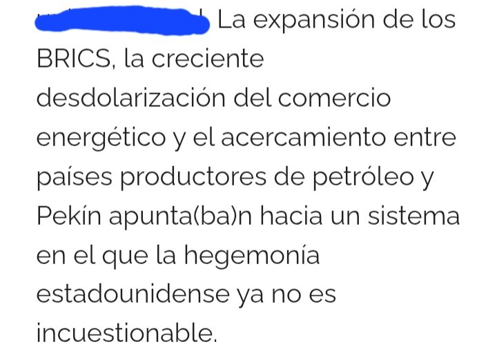 Tres claves de la agresión contra Venezuela #DirectoALaGente
1. No es un loco. No es x la democracia ni el narco tráfico. Ni por el petróleo.
Es un intento de "recuperar" terreno perdido.
CHINA se ha colado en su "patio trasero" comprando petróleo sin usar petrodólares. 👇