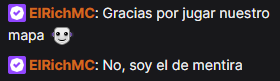 ElRichMC's tweet image. Estoy viendo a este jugador en Final Paradox, le he dicho "gracias por jugar nuestro mapa" y ha flipado con que fuese yo. Acto seguido ha preguntado si era yo realmente, a lo que he respondido:

"No, soy el de mentira" y SE LO HA CREÍDO XDDDDDD

twitch.tv/elkito32