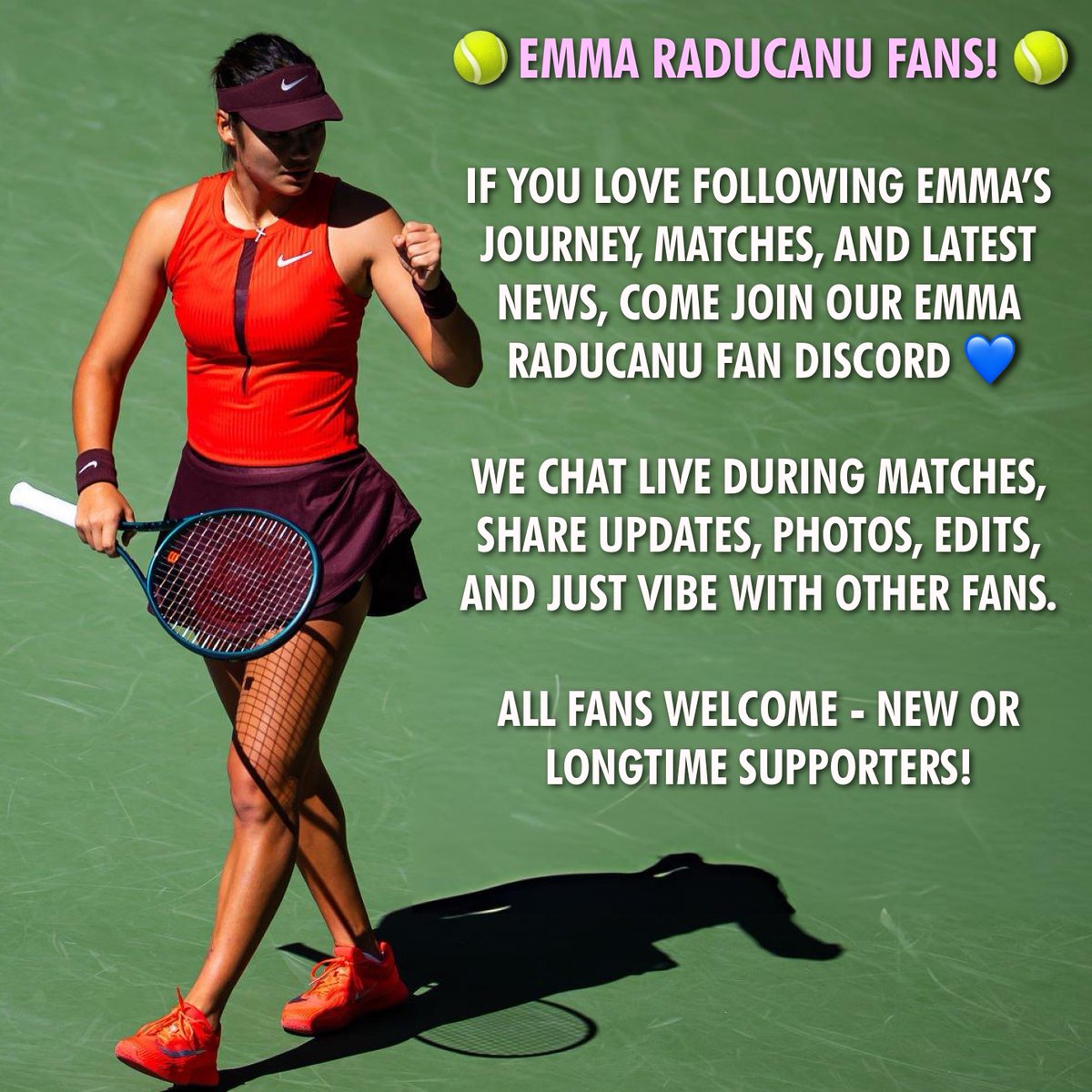 Raducanu News ☀️ tweet media