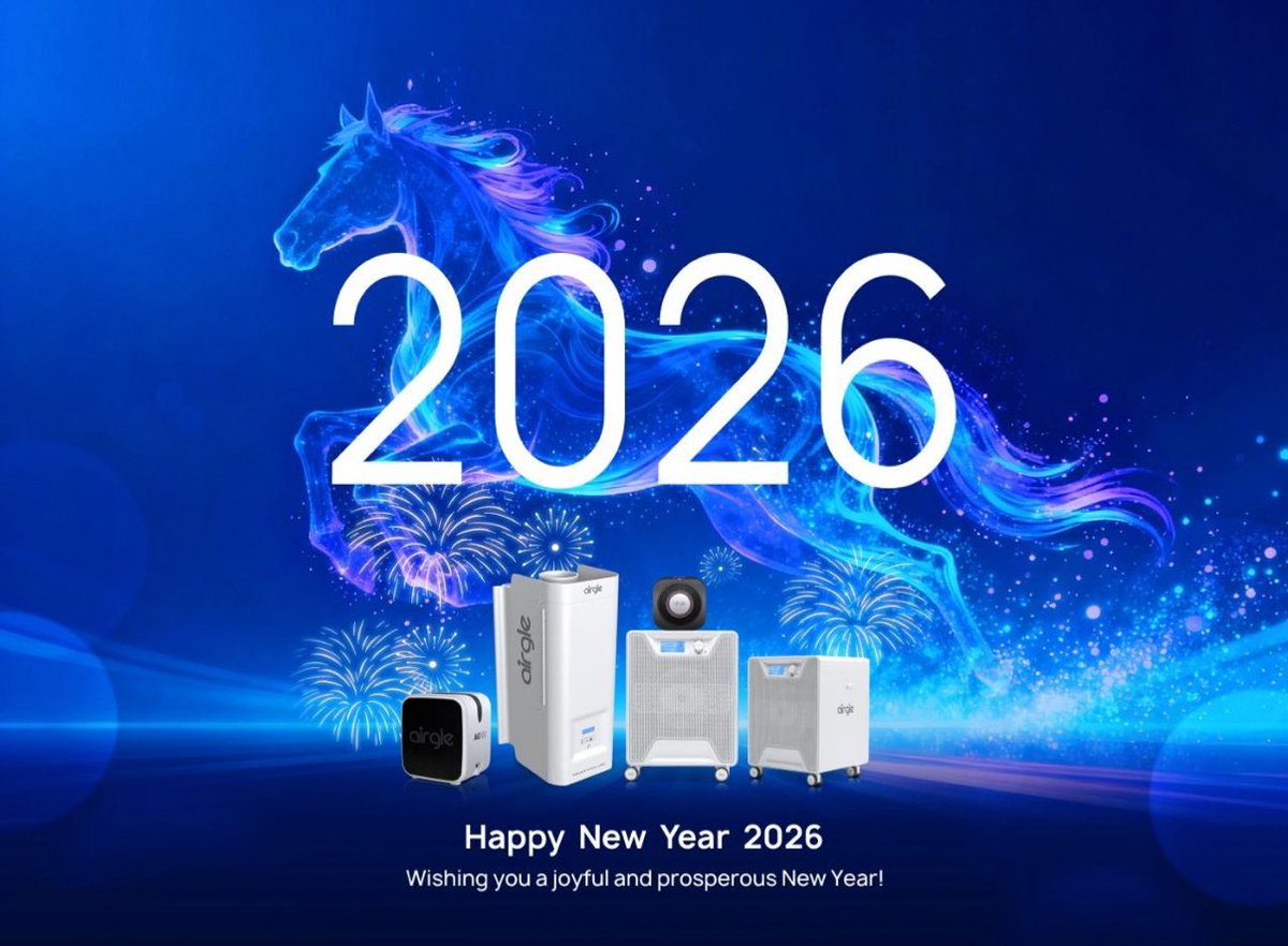 As we begin 2026, we reaffirm our responsibility. At Airgle, medical-grade air purification is driven by science, precision, and uncompromising safety—because clean air is essential to health.
#Airgle #CleanAir #MedicalGrade #IndoorAirQuality #HealthFirst