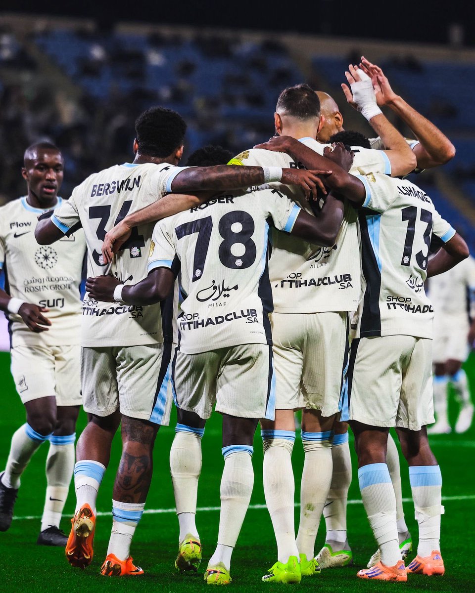 CoachConceicao's tweet image. Congrats to the team. Six consecutive wins are the result of everyone’s hard work, but this is just the beginning and it must motivate us to keep this momentum going. It’s a long road, but we keep moving forward together. شكرًا جزيلًا للجماهير على دعمكم Let’s go Tigers.