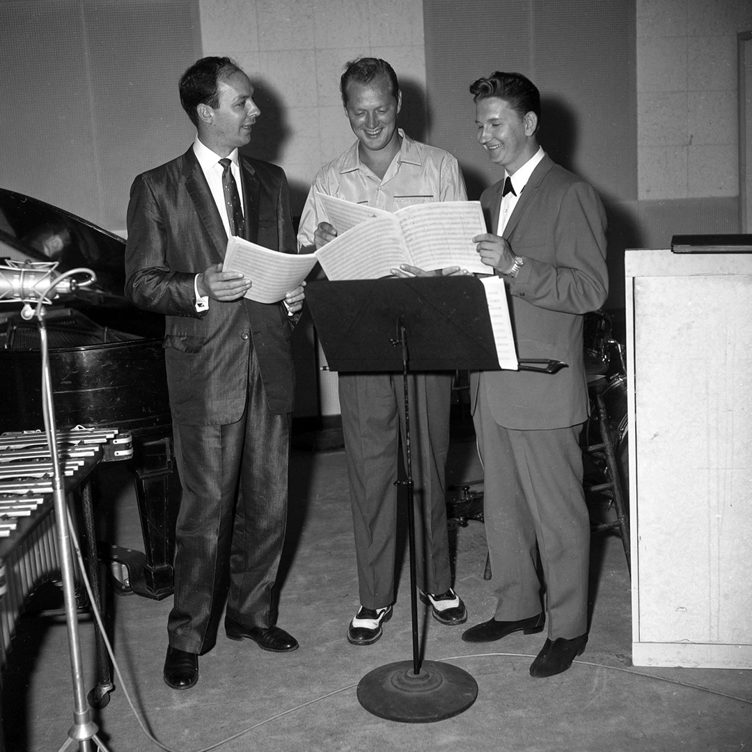 RCAStudioB's tweet photo. Monument Records Fred Foster had fond memories of RCA Studio B. 

“I was lucky enough to produce quite a few hits there, including Roy Orbison’s early 1960s hits, some of which became international best-sellers. So, I have happy memories of RCA Studio B. I think it’s magical.” https://t.co/EI5kQSQyCK