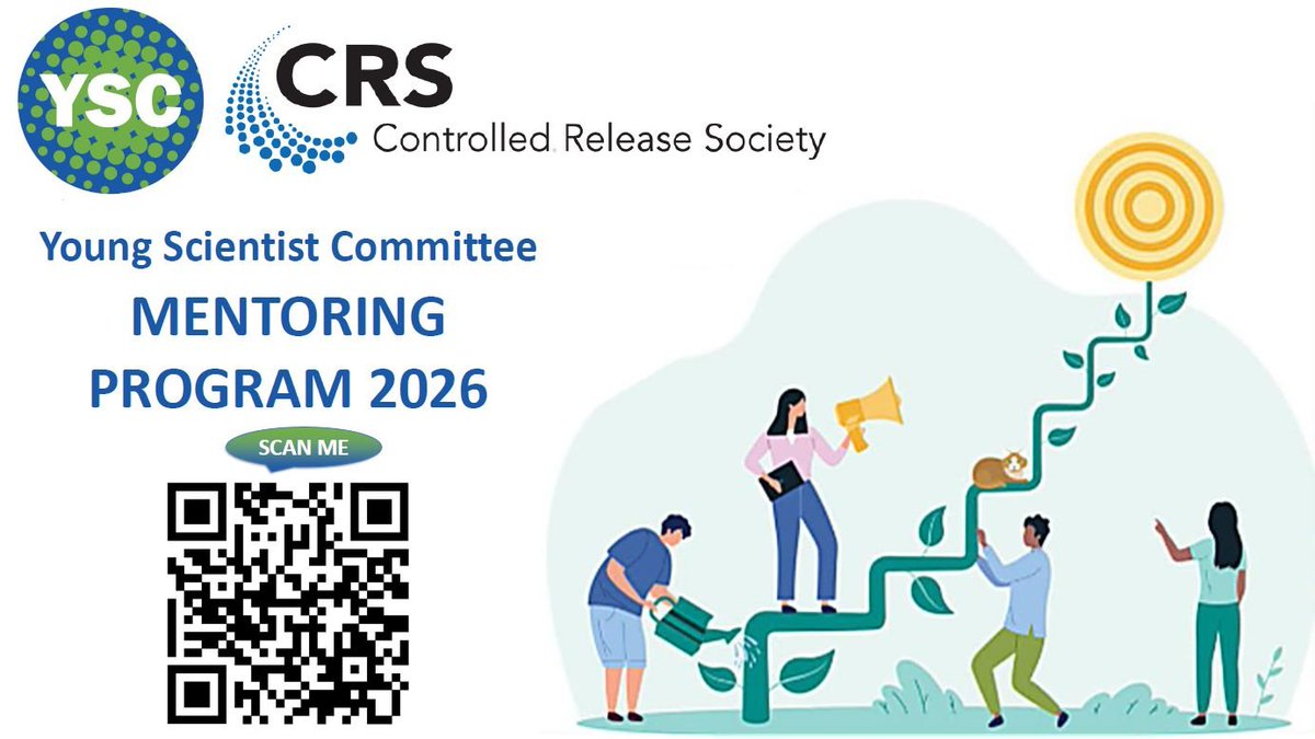 CRS_YSC's tweet photo. Being an early career researcher can be a lonely and twisty road👩‍🔬👨‍🔬
The YSC mentoring program is there to support and help you achieve your career goals.
 
👉 Register now using QR code or via the link: https://t.co/OSJeu4B8HN

📣 Registrations close on 20th January2026. https://t.co/N94qc07wmG