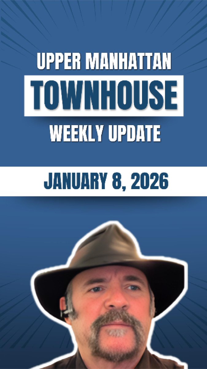 HarlemLoftsInc's tweet photo. Harlem Lofts is pleased to share our latest Weekly Townhouse Market Update on our YouTube Channel! Join Robb Pair as he summarizes this week's Townhouse Sales and New Listings!  https://t.co/WnnbkWgoDl https://t.co/a5AOMBLsxG