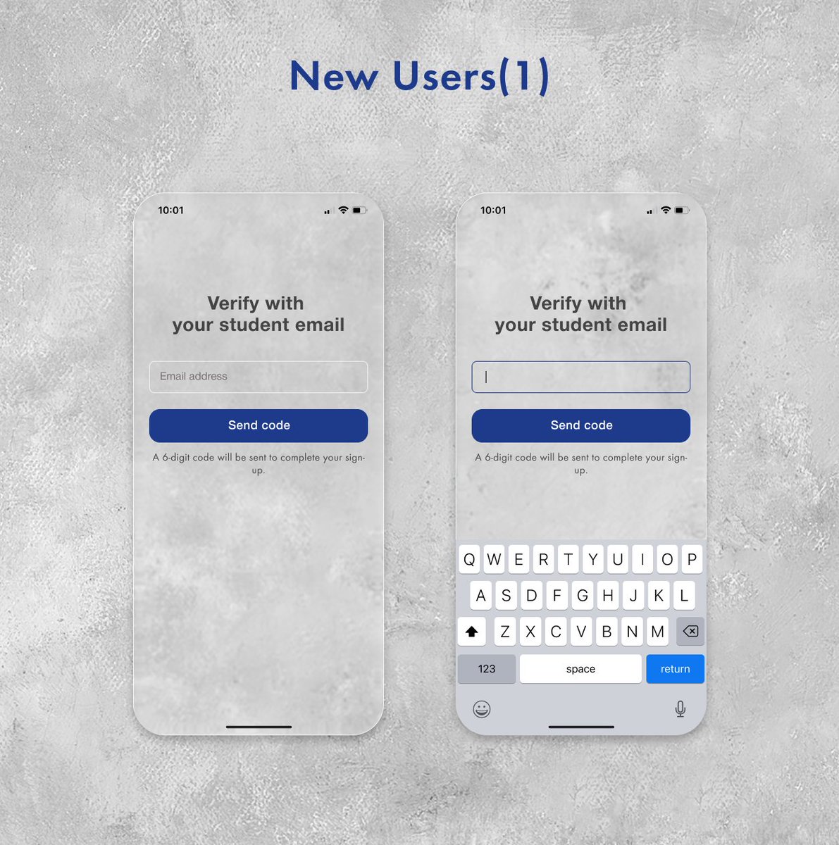 Vicks_AJ's tweet image. Day 8: Campus Loop
All you need is your student email to sign up and access features tailored to your university.  
We kept one screen for both new and returning users to maintain consistency and keep things simple for everyone

#CampusLoop #UIUX #EdTech #30DaysofDesign #UXDesign