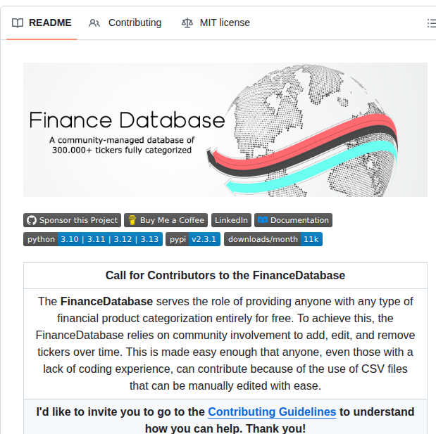 Categorized database of 300,000 financial tickers

github.com/JerBouma/Finan…