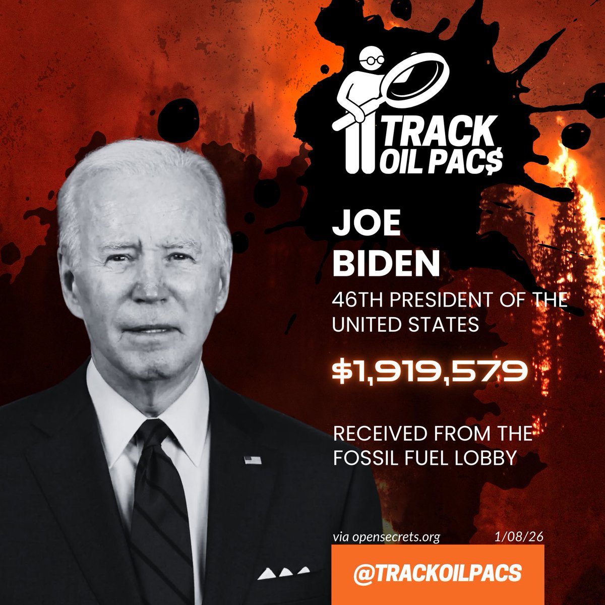 TrackOilPACs's tweet image. Reminder democrats have accepted millions from Big Oil.