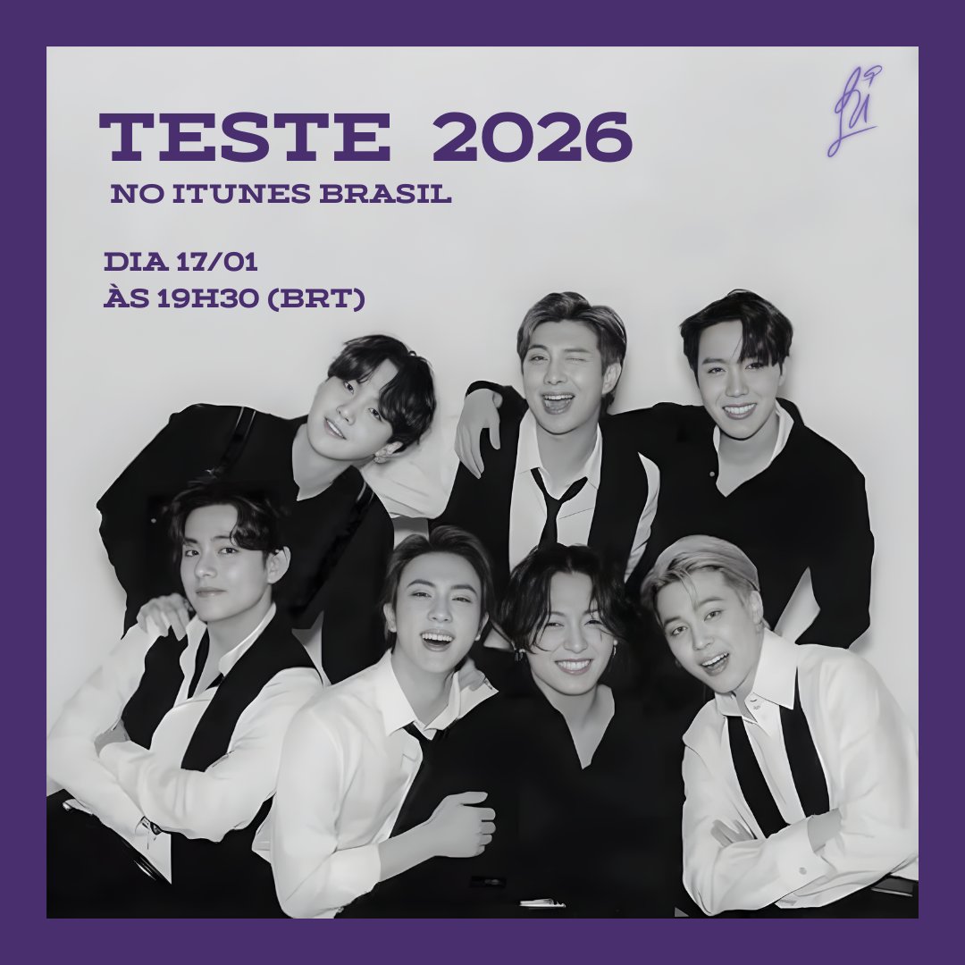 🎵| TESTE 2026 — ITUNES BRASIL 🇧🇷

Precisamos refazer o teste  para analisar se houve mudança na contagem das compras feitas no iTunes em computadores.

Para participar, é necessário usar o iTunes em computador com Windows e preencher o formulário:

🔗| forms.gle/JTqseQLsYXDLWs…