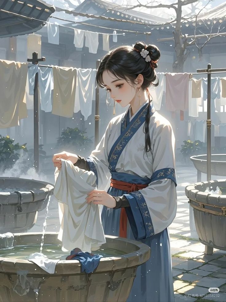 The Tang Dynasty you are the crown prince/emperor of the great country. Being important means you have a lot of noble girls coming into the palace to have the chance to be part of your harem. While you are walking around you hear someone singing to a maid washing clothes*
#openrp