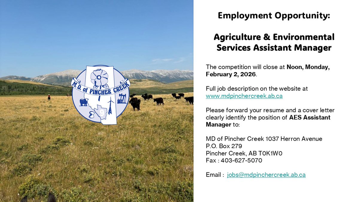 MD Of Pincher Creek tweet media