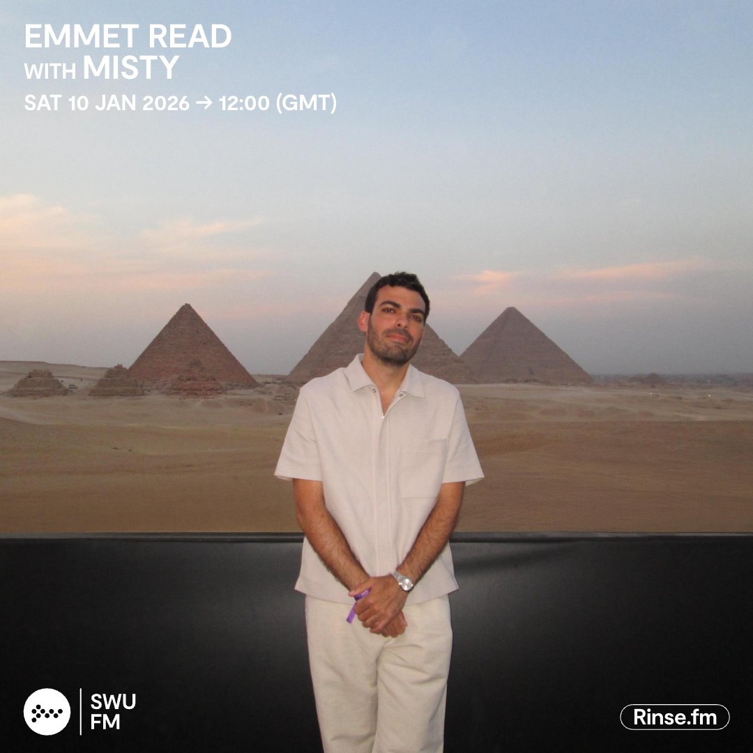 SWUFM's tweet image. Live it's: Emmet Read with Misty

It's fun time with Emmet Read and Misty!

Rinse.FM #SWUFM