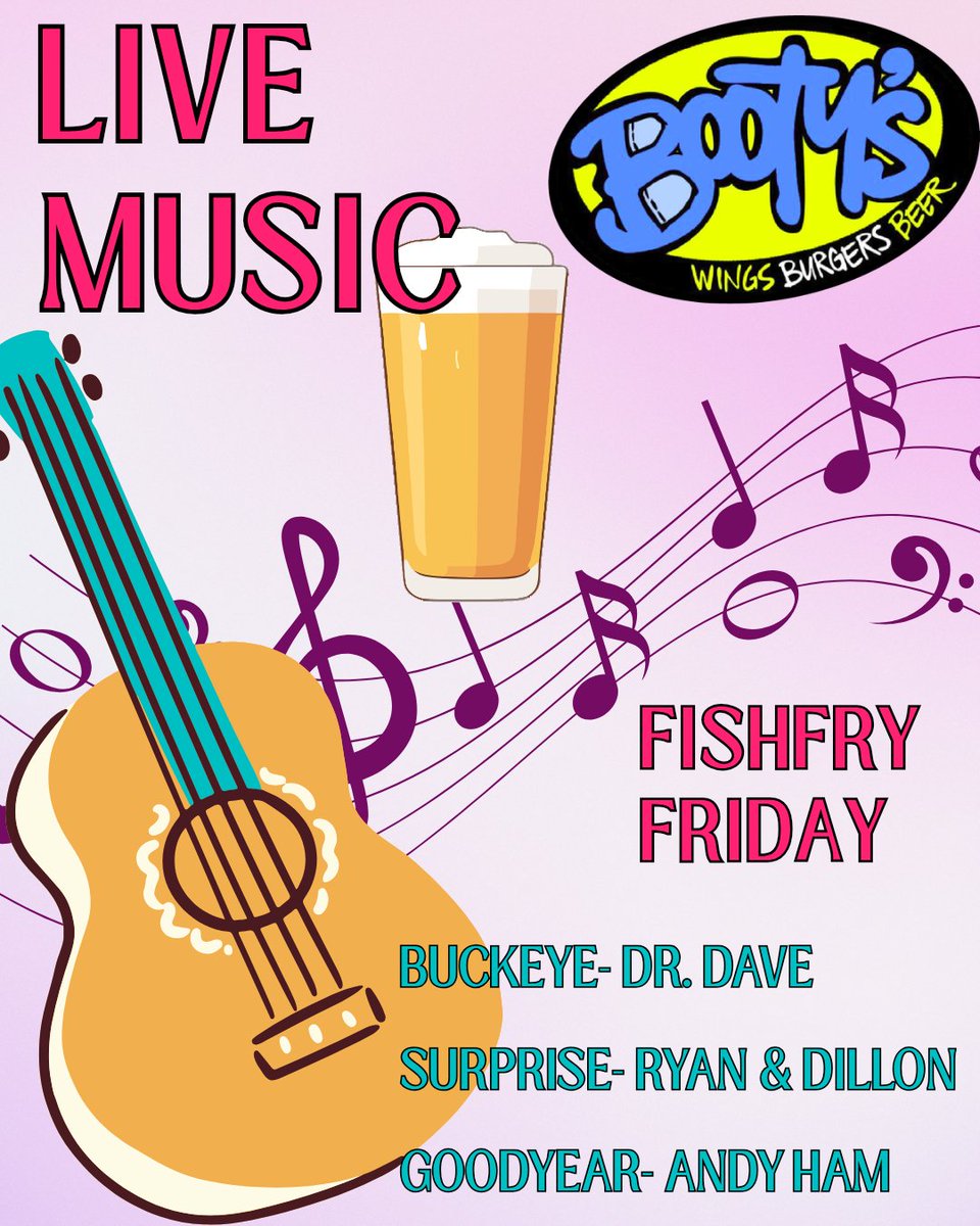 bootyswings's tweet image. Happy FISHFRY FRIDAY!
Hope to see you soon!
🍗🍔🍺🎣