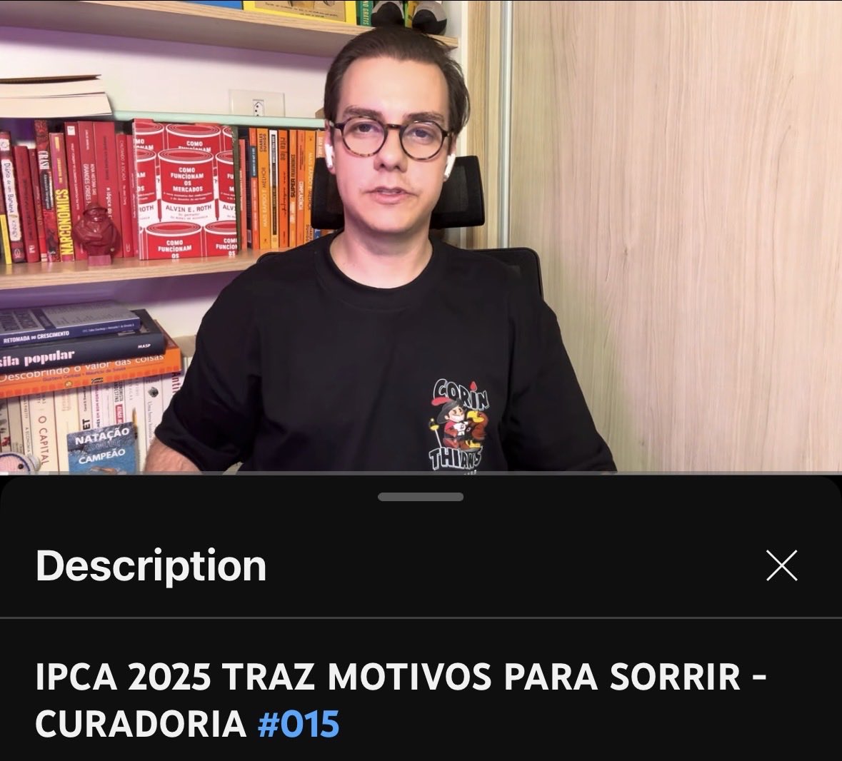 Se engana quem acha que o IPCA ter fechado 2025 abaixo do teto da meta é a única boa notícia recente sobre a inflação! Saiba o que tem pra celebrar no novo Curadoria!

Assista aqui no YouTube: youtu.be/n3Bd5LN1amY?si…

Ouça aqui no Spotify: open.spotify.com/episode/7jeoaD…
