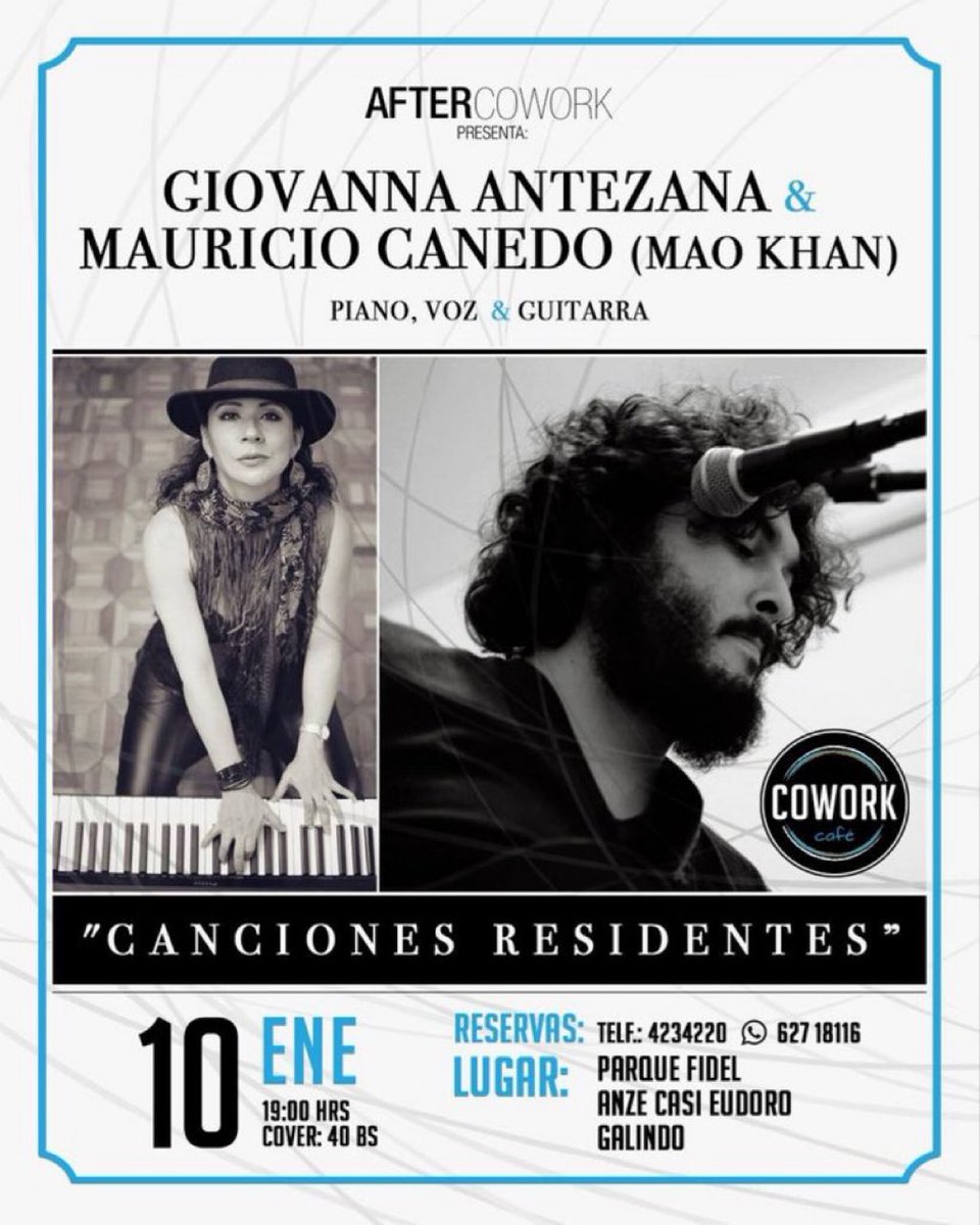 Ritmos y música latinoanericanos: landos y valses peruanos, bolero, joropo, baguala, aires flamencos, rockfolk argentino, cuecas y composiciones propias. 
Compositores como Chabuca Granda, Violeta Parra, Pedro Aznar, Luis A. Spinetta, Bebe, Natalia Lafourcade, Matilde Casazola…