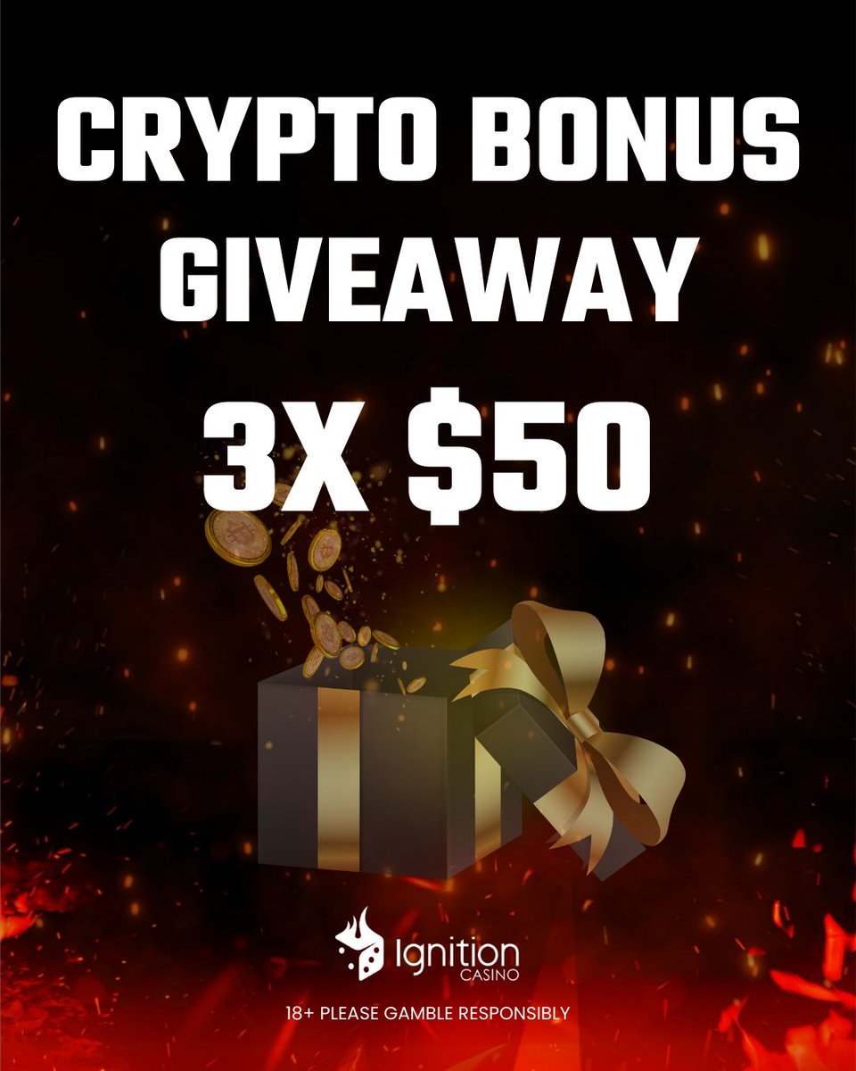 IgnitionCasino's tweet image. ‼️ CRYPTO BONUS GIVEAWAY ‼️

To be in with a chance of being one of the THREE winners...

- Follow us and reshare 🫡
- Comment what your favorite sport is 🙏

Winner chosen Tuesday January 13!

Must be USA based with an active Ignition account.

Good luck! 🤞🍀