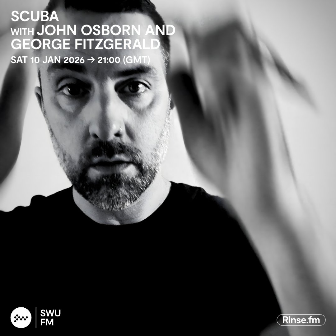 SWUFM's tweet image. Live it's: Scuba with John Osborn and George FitzGerald

Episode twenty-seven of Scuba's residency on SWU FM.

Rinse.FM #SWUFM